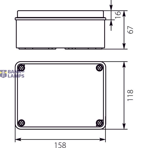 Hermetic box without weakening image 2