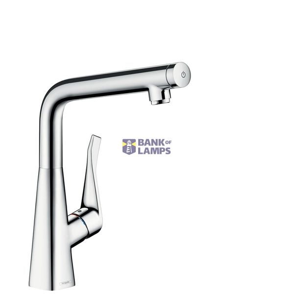 Metris Select 230 kitchen mixer with on/off function, chrome image 1