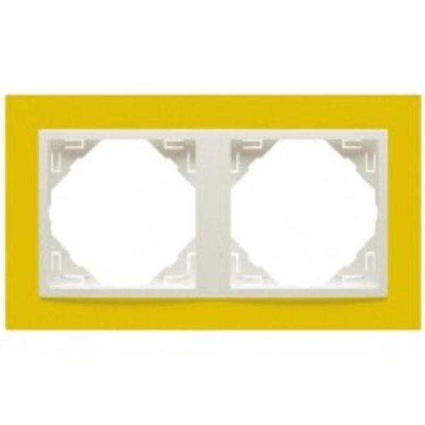 DOUBLE FRAME YELLOW/ICE image 1