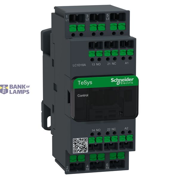 CTR Deca 18A 3P 24V AC Snap-in image 2