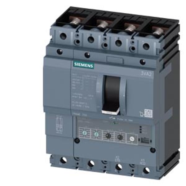 circuit breaker 3VA2 IEC Frame 250 breaking capacity class M Icu=55 kA @ 415 V image 1