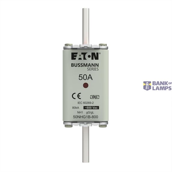 Fuse-link, LV, 50 A, 800 V AC, NH1, Class gG/gL image 3