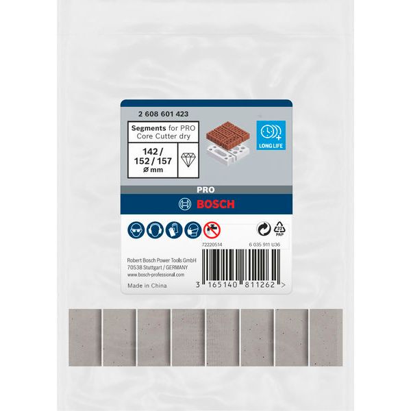 Segments for Best for Universal diamond core cutters 142 image 2