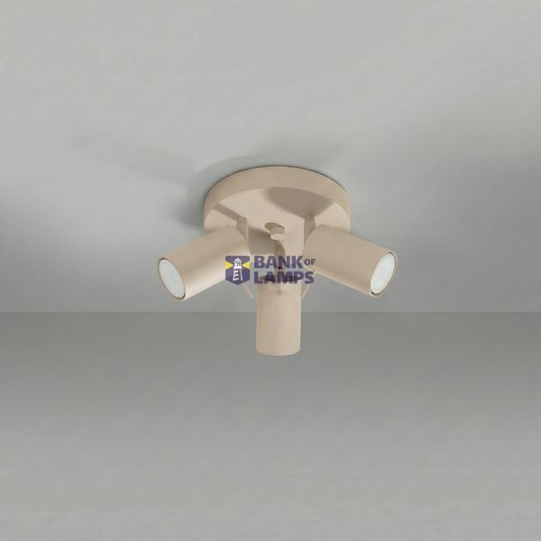 Ceiling lamp RING 3P taupe image 6