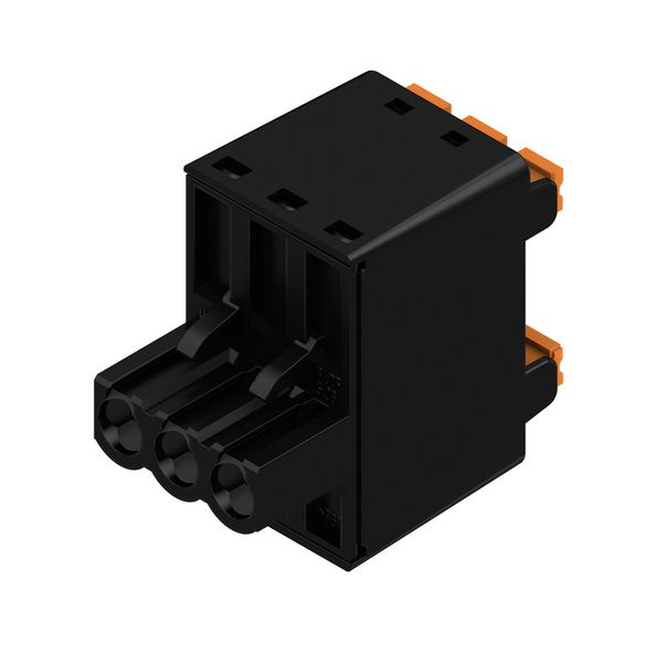 PCB plug-in connector, female plug, 5.08 mm, Number of poles: 3, 180°, PUSH IN with actuator, Clamping range, max. : 3.31 mm², Box image 1