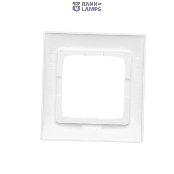 Double two way switch with LED indicator light, 10AX, cream white/electro white image 1