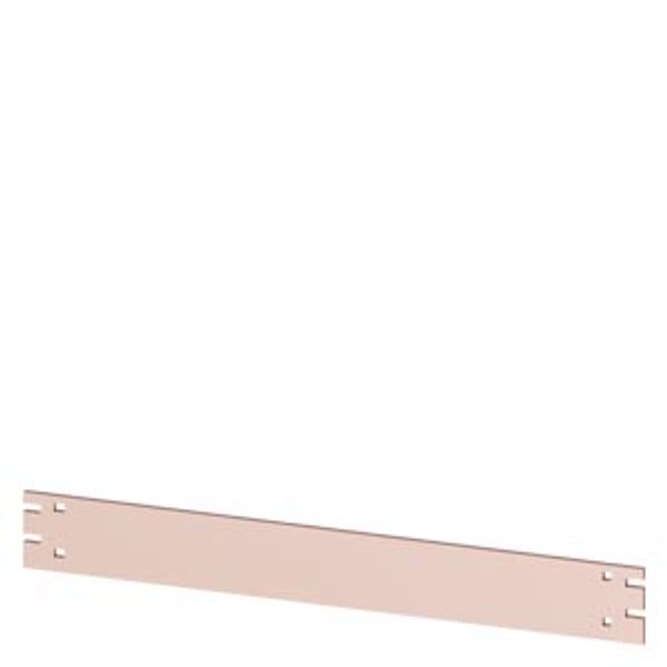 busbar L1-3 100x10 mm, W: 850 mm image 1