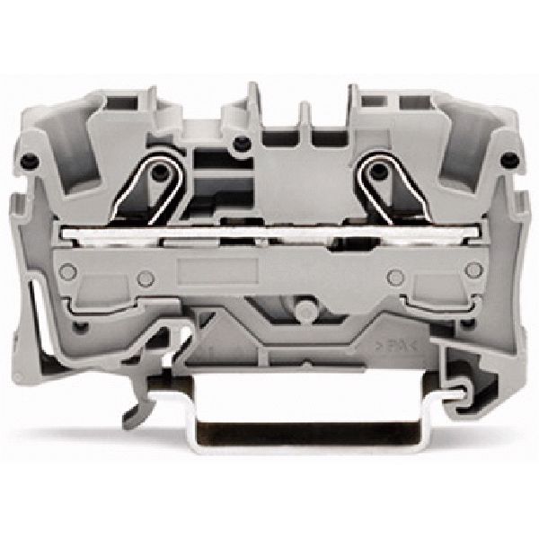 2-conductor through terminal block 6 mm² suitable for Ex e II applicat image 2
