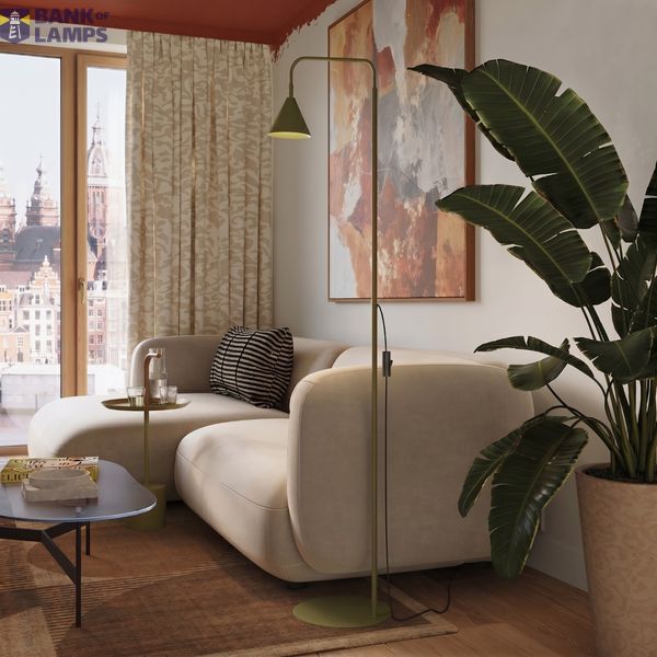 Floor lamp NOX olive green image 6