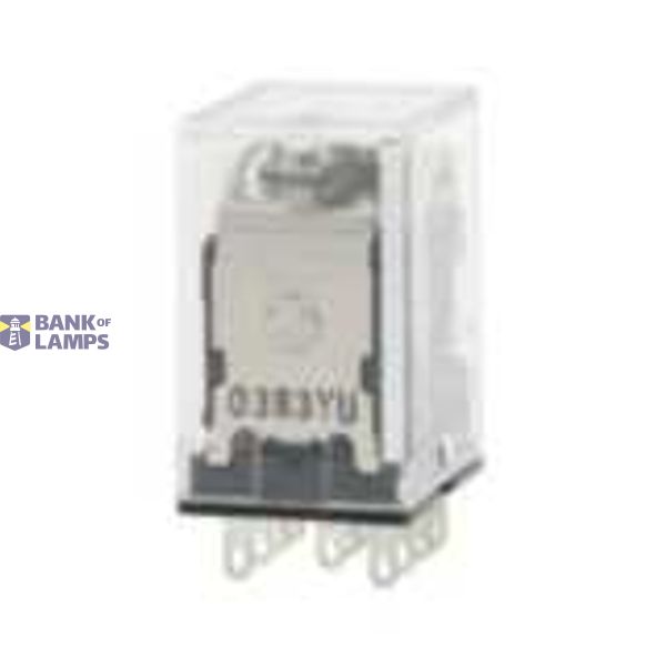 Relay, plug-in, 11-pin, 3PDT, 5 A, mech indicators, label facility, 24 VDC MY3 1011G image 1