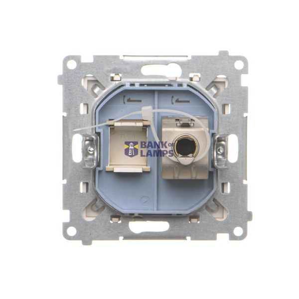 Double USB charger, A+A, 2.1A, white image 2