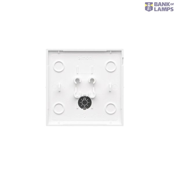 Buttoms for quadruple pushbutton / double roller blind pushbutton with pictogram, (rocker), Simon 24, IP20, graphite mat image 1