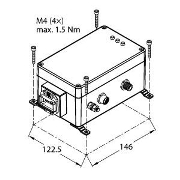 Safety Technology Switch Box for Disconnecting the Actuator Voltage V2   TBSB-A1-CS12 image 2