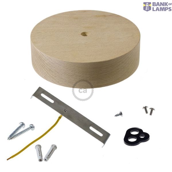 Wooden ceiling rose kit image 1