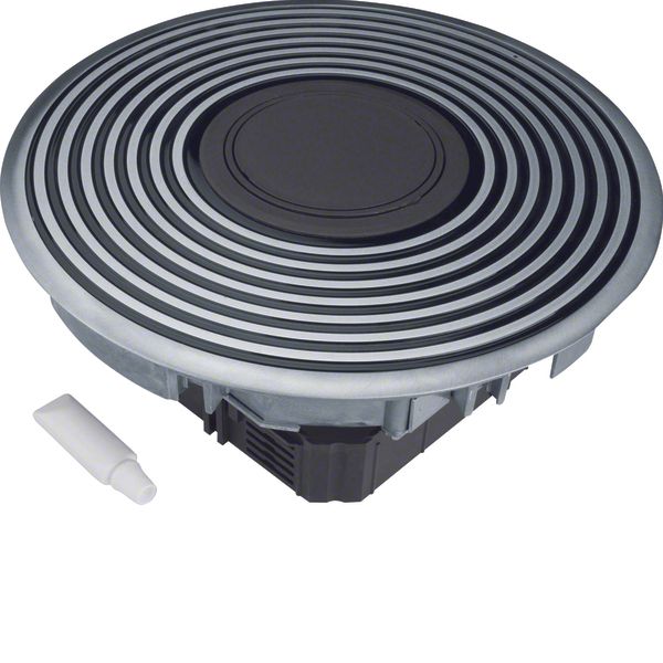 Supply Unit Alu Wet Care R12 with PA Tube Black Grooves Floor Box Set VANR12019005TU image 1