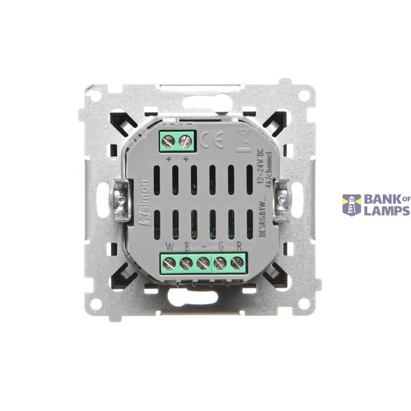 Single IEC antenna socket - male terminal, (module), Simon 24, IP20, white image 1