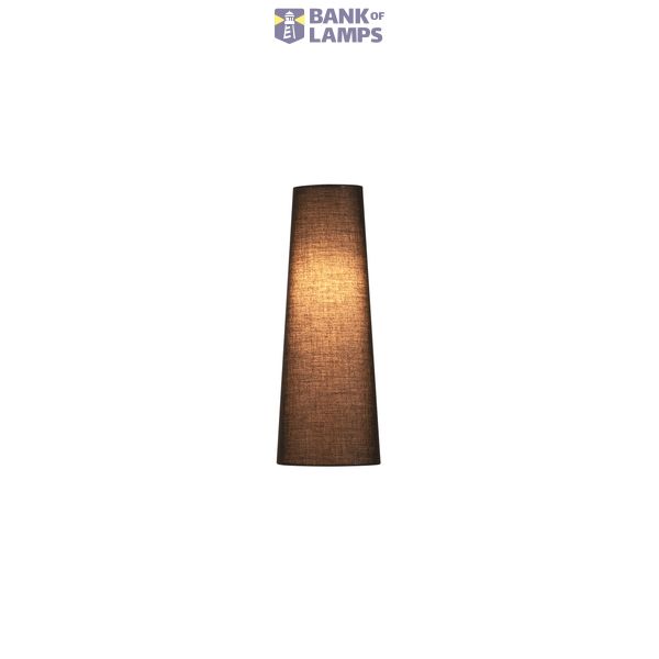 FENDA, lamp shade, conical, black, /H 15/40 cm image 1