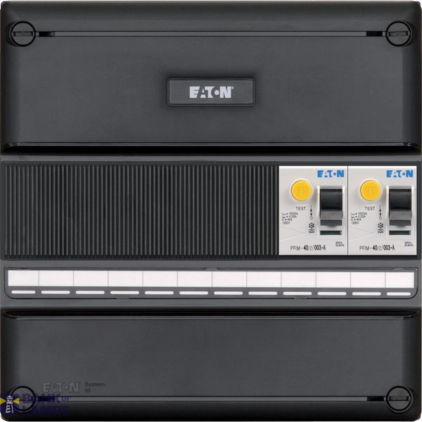 Systeem 55 consumer unit + 2x RCD 2-pole 40A, 30mA, A image 3