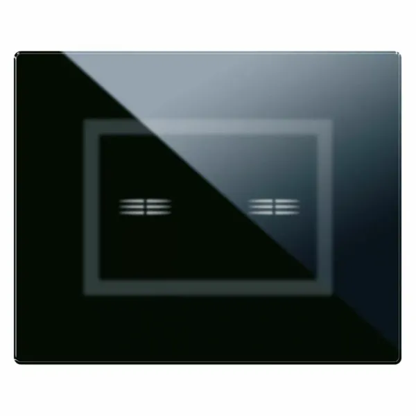 VERATOUCH FRONT PLATE AB.BLACK 2CON image 1