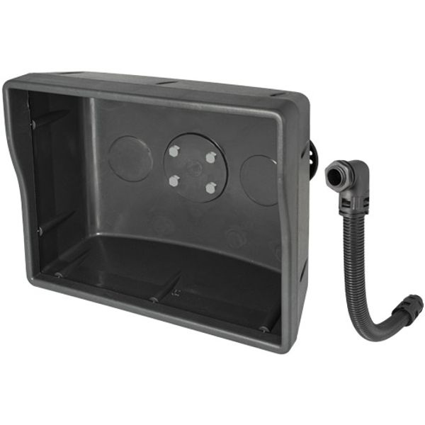 Monitor and push-button with support L 125mm without front plate image 1