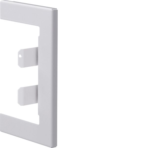 Wall cover plate for BR/A/S 68x100mm lid 80mm made of steel traffic wh image 1