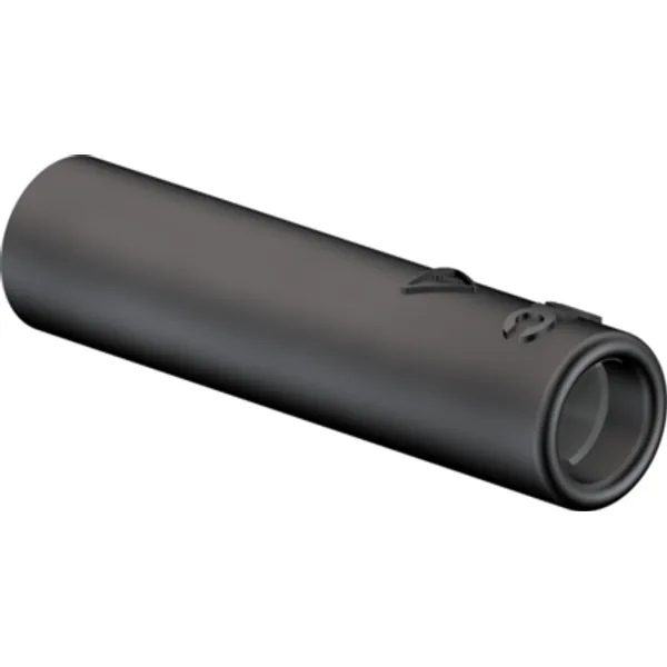 4 mm screw-on adapter, screw connection, CAT II, black, 23.1035-21 image 1