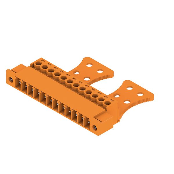 PCB plug-in connector, male plug, 3.81 mm, Number of poles: 12, 180°, Clamping yoke connection, Clamping range, max. : 1.5 mm², Box image 2