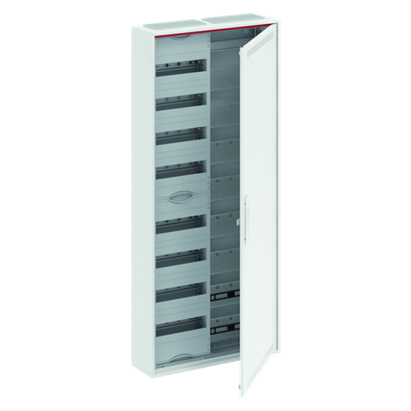 CA28VML ComfortLine Compact distribution board, Surface mounting, 96 SU, Isolated (Class II), IP30, Field Width: 2, Rows: 8, 1250 mm x 550 mm x 160 mm image 1