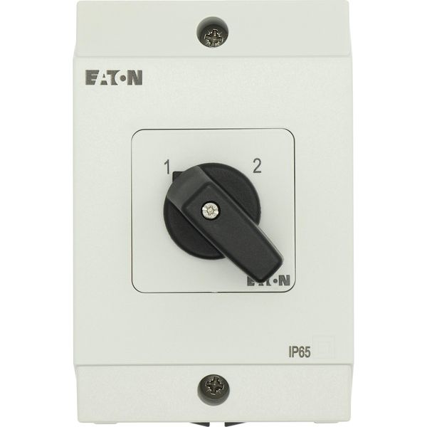T0-4-11/I1 Multi-speed switches, T0, 20 A, surface mounting, 4 contact unit(s), Contacts: 8, 90 °, maintained, Without 0 (Off) position, 1-2, Design number 11 image 29
