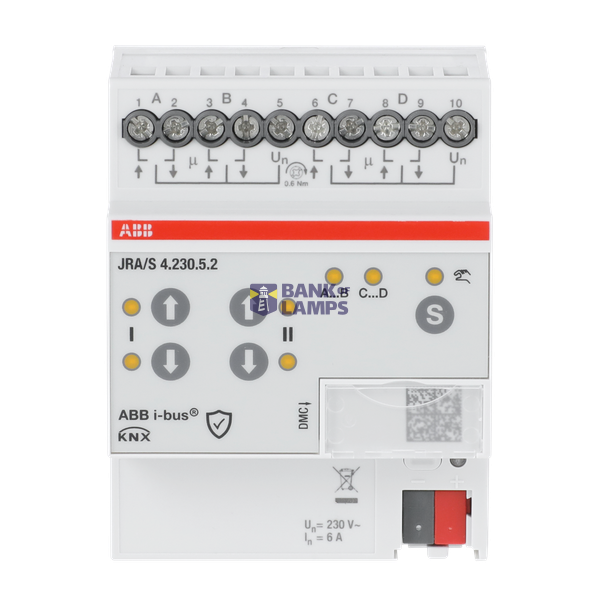 Blind/Roller Shutter Act Travel Det, 8-f, 230 V AC Manual Operation, M image 1