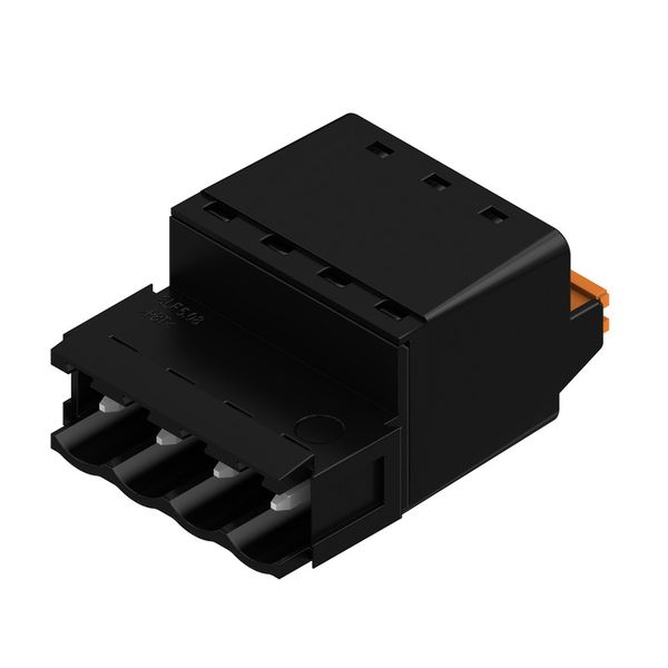 PCB plug-in connector, male plug, 5.08 mm, Number of poles: 4, 180°, PUSH IN with actuator, Clamping range, max. : 3.31 mm², Box image 3