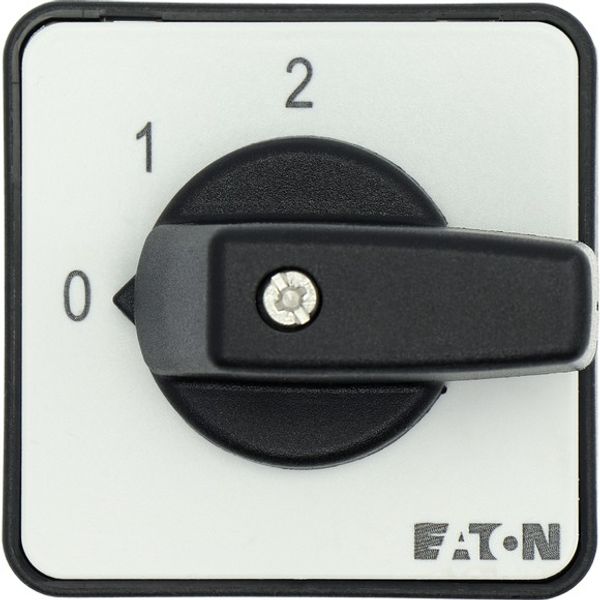 T0-1-8310/EZ Step switches, T0, 20 A, centre mounting, 1 contact unit(s), Contacts: 2, 45 °, maintained, With 0 (Off) position, 0-2, Design number 8310 image 3
