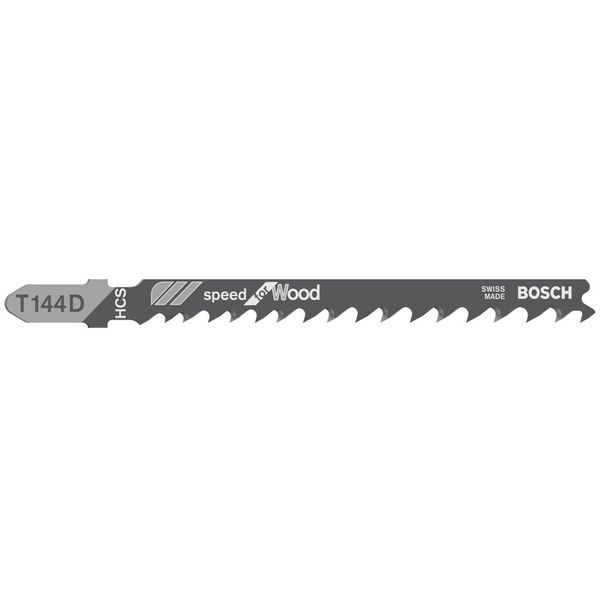 Jigsaw blade T 144 D Speed for Wood 5 pcs. image 1