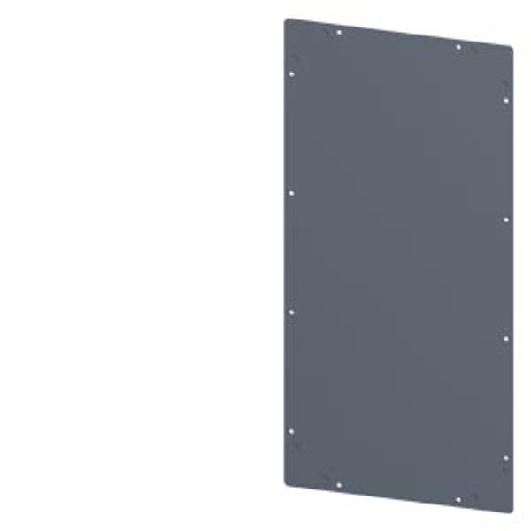 SIVACON, roof, closed, IP40, W: 400 mm, D: 800 mm, zinc-plated image 1