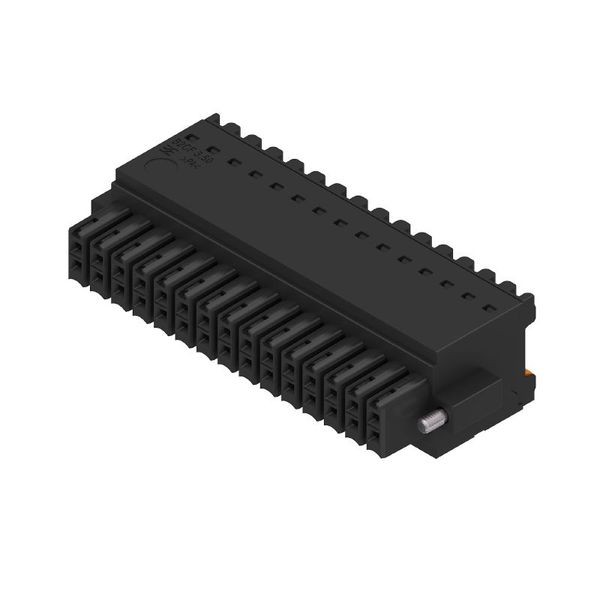PCB plug-in connector, female plug, 3.50 mm, Number of poles: 30, 180°, PUSH IN with push button, Clamping range, max. : 1.5 mm², Box image 1