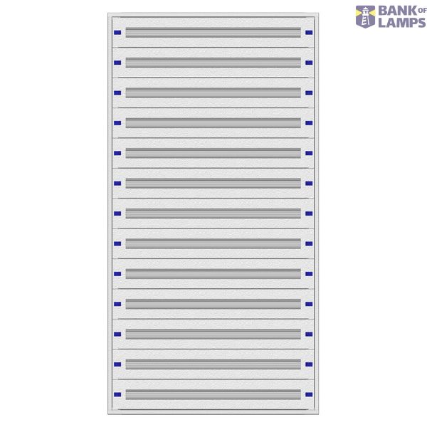Modular chassis 4-39K, 13-rows, complete image 1