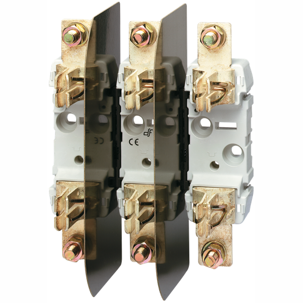 Multipolar fuse base for fuses with a striker T2 3P 400A image 1