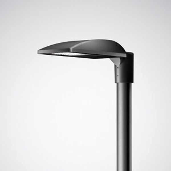 Post-top luminaires Jovie 50 CLO (normal) Lens Anthracite ET 22W 2200lm 70 asymmetric wide (AB2L) IP66 IK09 5 SDCM image 1