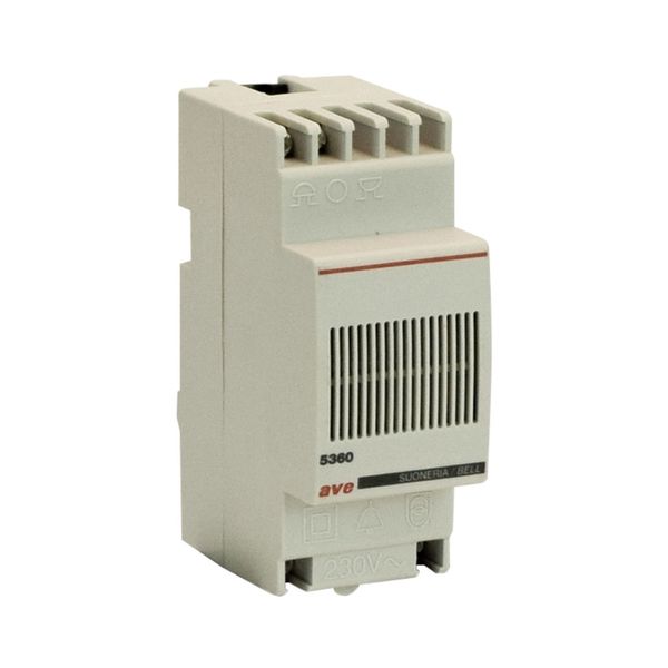Bell with built-in transformer 230/12Vac - 2mod image 1