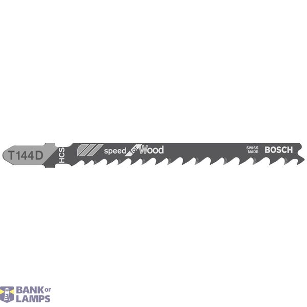 Jigsaw blade T 144 D Speed for Wood 3 pcs. image 1