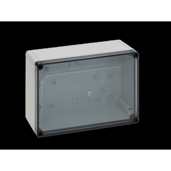 PK Polycarbonate enclosure, WHD: 254x180x90 mm image 2