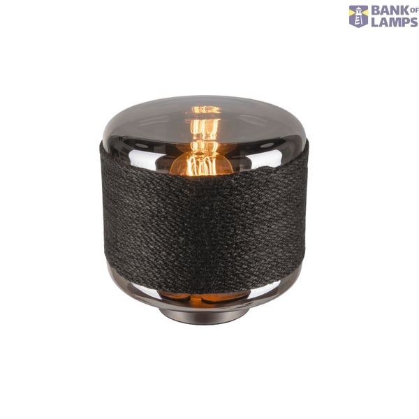 PANTILO ROPE 19, table light, E27, cyl, 1 x max. 15W silber image 1