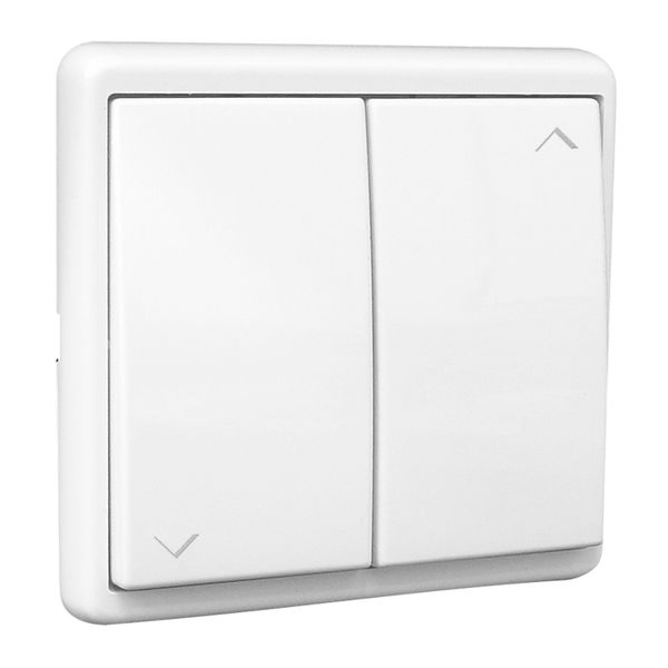 VENETIAN DOUBLE PUSH-BUTTON WHITE image 1