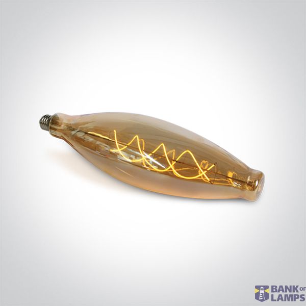 DECORATIVE LED LAMP E27 8w AMBER 230v image 1