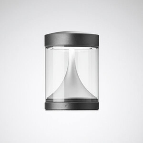 Bollard luminaires 8841 CLO (normal) Lens Anthracite tubular ETDD 8W 800lm 70 asymmetric wide (AB14L) IP65 IK04 5 SDCM image 1