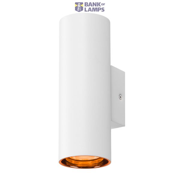 ASTO TUBE, wall-mounted light, cylindrical, GU10, 2x max. 10 W, white image 4