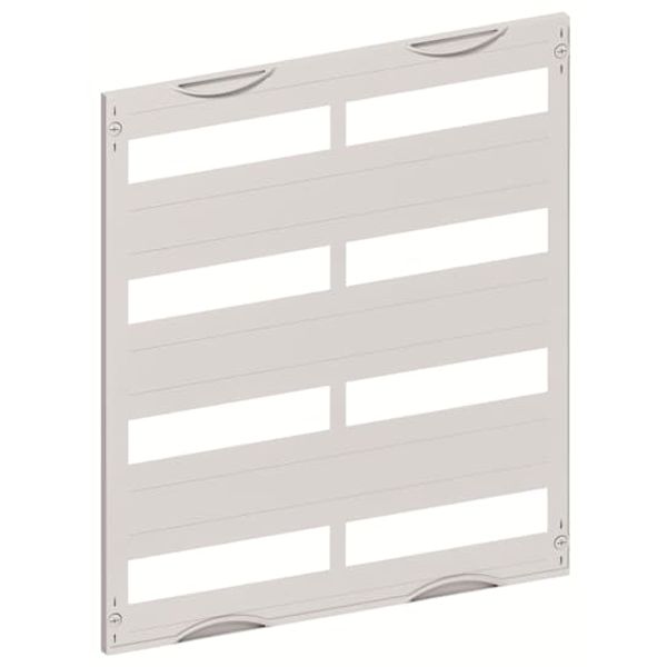 AS224 Cover, Field width: 2, Rows: 4, 600 mm x 500 mm x 26.5 mm, IP2XC image 2