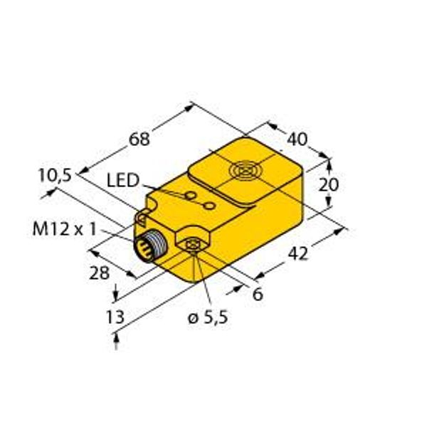 Inductive Sensor   BI15U-Q20-AP6X2-H1141 image 1