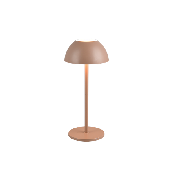 Ricardo LED outdoor table lamp coffee brown rechargeable image 1