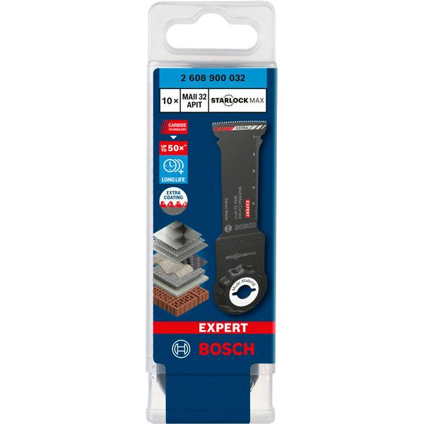 StarlockMax Coated Carbide Plunge Cut MultiMaterial MAII32APIT 10pcs image 1